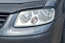 Volkswagen Caddy 2004–2010 Veke za žaromete (črne) fotografija 13