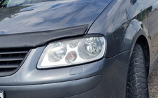 Volkswagen Caddy 2004–2010 Veke za žaromete (črne) fotografija 12