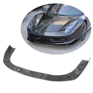 Lip spojler za sprednji odbijač (2011-2013, karbon) Ferrari 458 Italia 2009–2015 fotografija 1