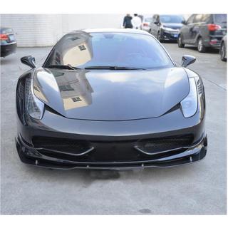 Lip spojler za sprednji odbijač (2011-2013, karbon) Ferrari 458 Italia 2009–2015 fotografija 4