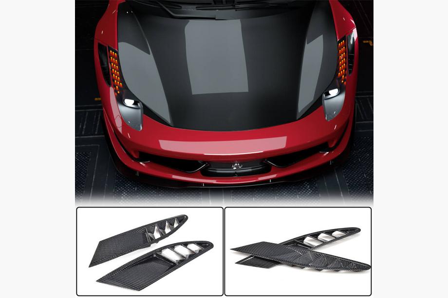Ferrari 458 Italia 2009–2015 Nastavki sprednjega odbijača V1 (2011-2013, karbon) Image