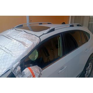 Strešne vzdolžne letve CROWN (mat siva) Subaru XV 2011–2017 fotografija 1