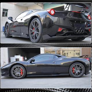 Stranski pragovi (2011-2013, karbon) Ferrari 458 Italia 2009–2015 fotografija 4