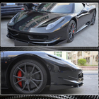 Ferrari 458 Italia 2009–2015 Karbonski nastavki za sprednji odbijač V2 (2011-2013, karbon) fotografija 4