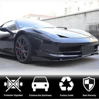 Karbonski nastavki za sprednji odbijač V2 (2011-2013, karbon) Ferrari 458 Italia 2009–2015 fotografija 3