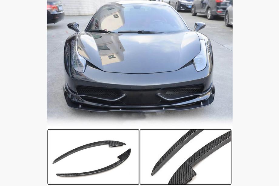 Ferrari 458 Italia 2009–2015 Karbonski nastavki za sprednji odbijač V2 (2011-2013, karbon) Image