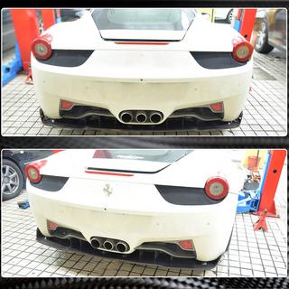 Spojler V3 (2011-2013, karbon) Ferrari 458 Italia 2009–2015 fotografija 4