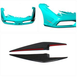 Nastavki sprednjega odbijača (2014-2015, karbon) Ferrari 458 Italia 2009–2015 fotografija 2
