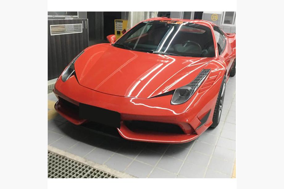 Ferrari 458 Italia 2009–2015 Nastavki sprednjega odbijača (2014-2015, karbon) Fotografija 3