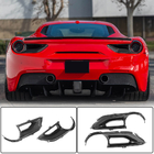 Ferrari 488 GTB 2015–2019 Pokrovi zadnjih luči (2015-2017, karbon) fotografija 1