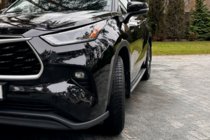Toyota Highlander 2019– OEM bočne stopnice (2024+, 2 kos, aluminij) fotografija 12