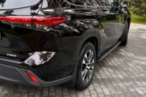 Toyota Highlander 2019– OEM bočne stopnice (2024+, 2 kos, aluminij) fotografija 5