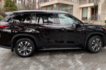 Toyota Highlander 2019– OEM bočne stopnice (2024+, 2 kos, aluminij) fotografija 3