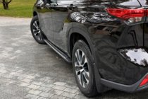 Toyota Highlander 2019– OEM bočne stopnice (2024+, 2 kos, aluminij) fotografija 11