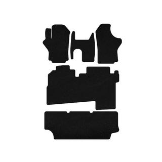 Tekstilni tepihi Classic (2004-2007, 3 vrste, 8-sedežni, Črni) Hyundai H200, H1, Starex 1998–2007 fotografija 1