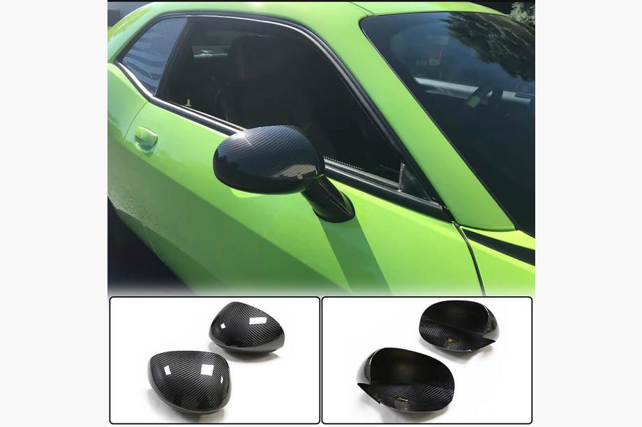 Dodge Challenger 2008–2023 Pokrovi ogledal (karbon) Image