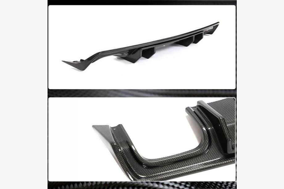 Dodge Challenger 2008–2023 Difuzor zadnjega odbijača (2015-2023, karbon) Fotografija 3