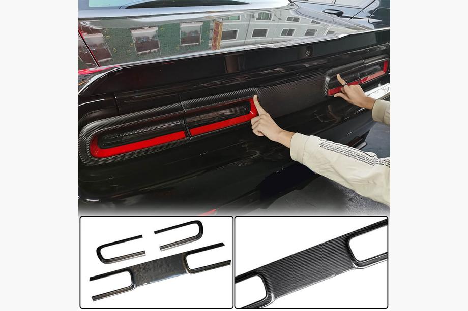 Dodge Challenger 2008–2023 Obloga pokrova prtljažnika (2015-2023, Karbon) Image