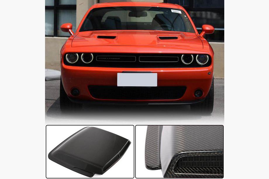 Dodge Challenger 2008–2023 Nastavek za pokrov motorja (2015-2019, Karbon) Image