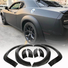 Dodge Challenger 2008–2023 Obrobe blatniških lokov (2015-2019, Karbon) fotografija 1