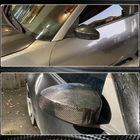 Nissan 350Z 2002–2009 Pokrovi ogledal (2003-2006, karbon) fotografija 6