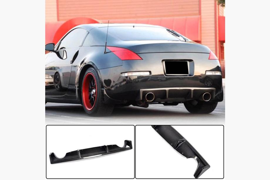 Nissan 350Z 2002–2009 Difuzor zadnjega odbijača (2003-2009, karbon) Image