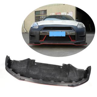 Sprednji lip odbijača Lip (2009-2015, Karbon) Nissan GT-R 2008–2025 fotografija 1
