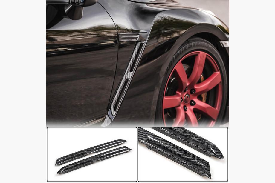 Nissan GT-R 2008–2025 Karbonovi pokrovi prednjih blatnikov (2009-2015, Carbon) Image