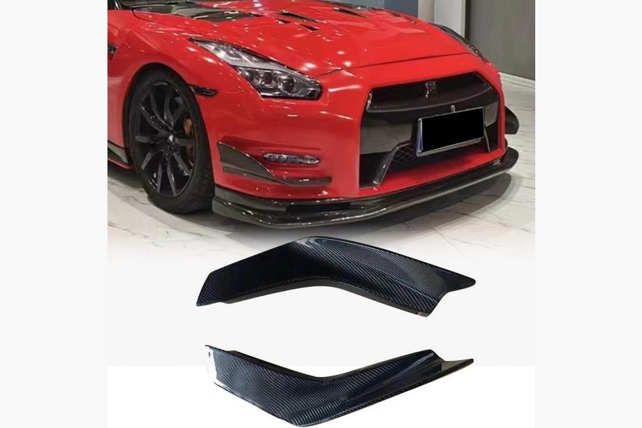 Nissan GT-R 2008–2025 Karbon dodatki za sprednji odbijač (2009-2015) Image
