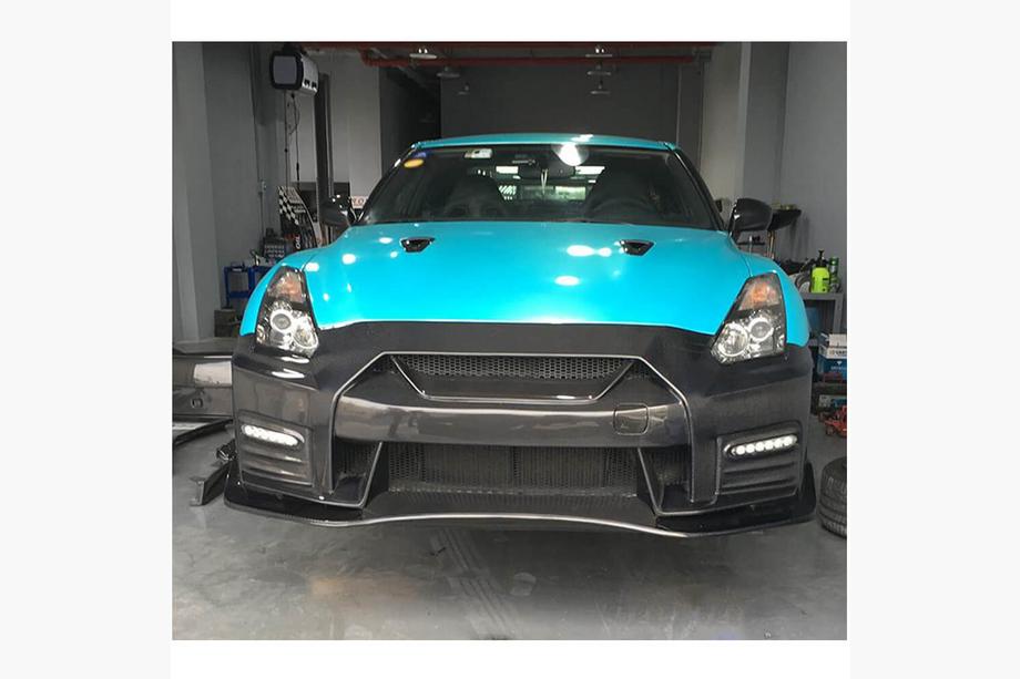Nissan GT-R 2008–2025 Sprednji odbijač (2009-2015, karbon) Fotografija 3