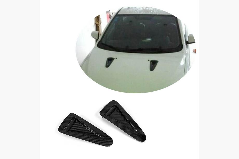 Nissan GT-R 2008–2025 Obloge pokrova motorja (2012-2015, Karbon) Image