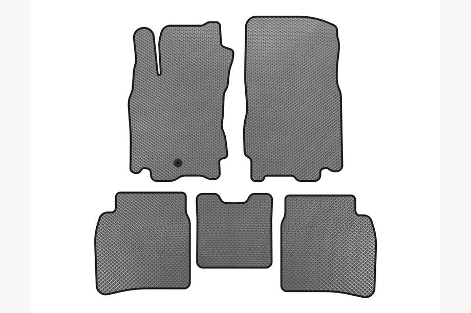 Nissan Note 2004–2012 EVA avtomobilski tepihi (sivi) Fotografija 1