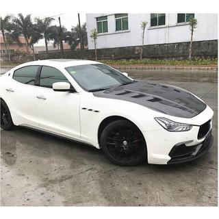 Pokrov motorja (2014-2020, karbon) Maserati Ghibli 2013–2023 fotografija 3