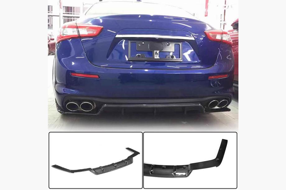 Maserati Ghibli 2013–2023 Difuzor zadnjega odbijača (za Base 2018-2020, karbon) Image