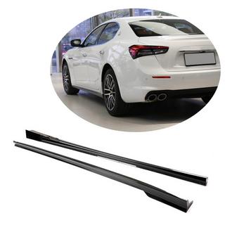 Stranski pragovi V2 (za Base/S/S Q4/Diesel/250 Diesel, karbon) Maserati Ghibli 2013–2023 fotografija 1
