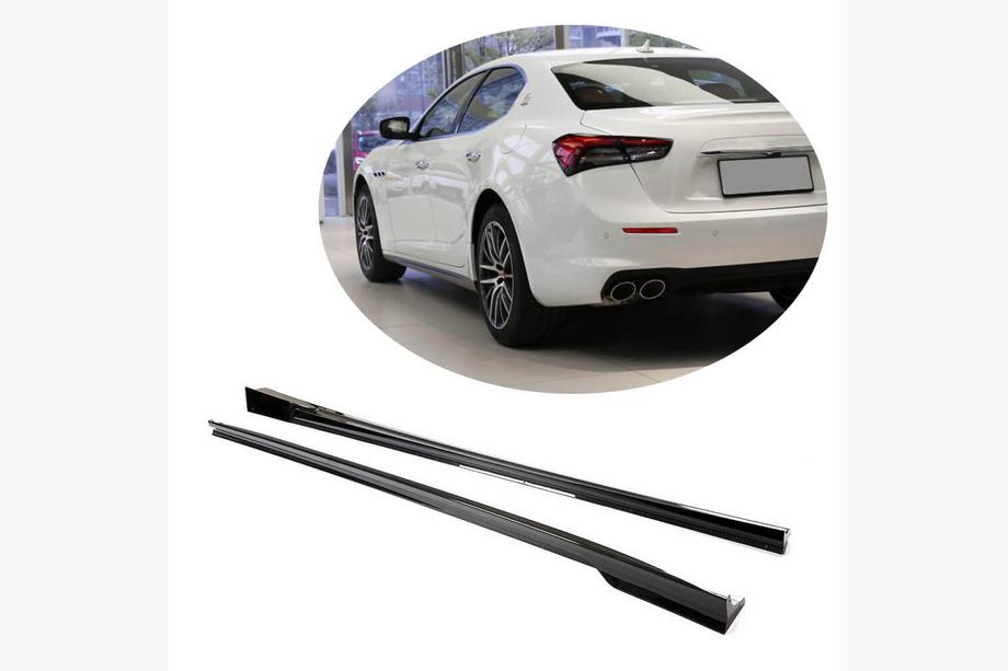 Maserati Ghibli 2013–2023 Stranski pragovi V2 (za Base/S/S Q4/Diesel/250 Diesel, karbon) Image