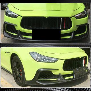 Nastavek sprednjega odbijača Lip V1 (za Base/S/S Q4 2013-2017, karbon) Maserati Ghibli 2013–2023 fotografija 4