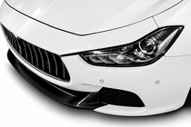 Maserati Ghibli 2013–2023 Nastavek za sprednji odbijač Lip V2 (za Base/S/S Q4 2013-2017, karbon) fotografija 1