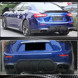 Difuzor zadnjega odbijača (za Base/S/S Q4 2014-2017, karbon) Maserati Ghibli 2013–2023 fotografija 4