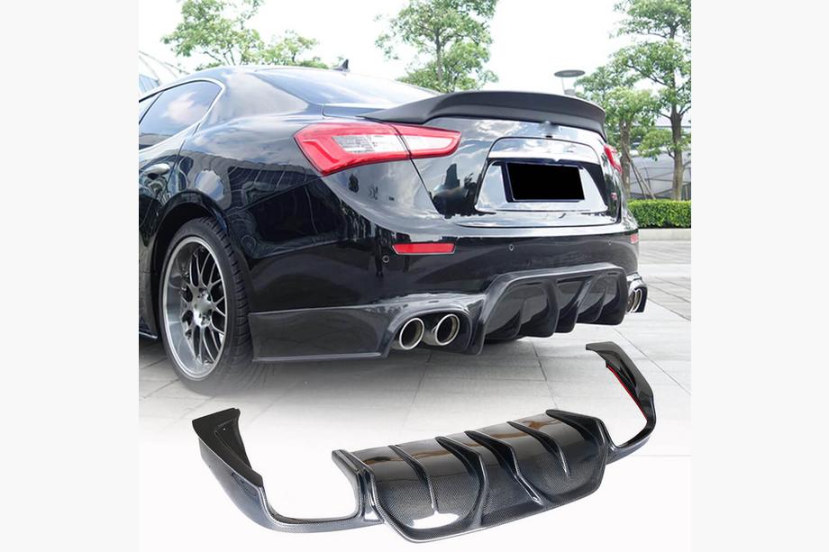 Maserati Ghibli 2013–2023 Difuzor zadnjega odbijača (za Base/S/S Q4 2014-2017, karbon) Image