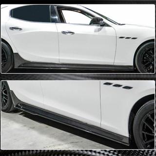 Bočni pragovi V3 (za Base/S/S Q4/Diesel/250 Diesel, karbon) Maserati Ghibli 2013–2023 fotografija 3