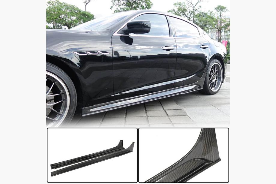 Maserati Ghibli 2013–2023 Bočni pragovi V3 (za Base/S/S Q4/Diesel/250 Diesel, karbon) Image