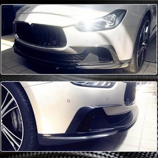 Ustnica sprednjega odbijača Lip V3 (za Base/S/S Q4 2013-2017, karbon) Maserati Ghibli 2013–2023 fotografija 3