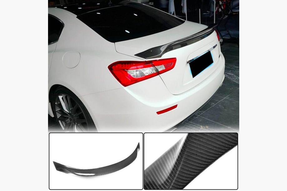 Maserati Ghibli 2013–2023 Spojler V4 (Karbon) Image