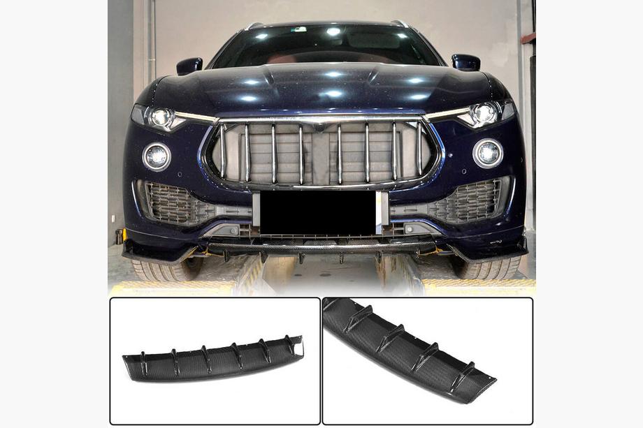 Maserati Levante 2016– Sprednji lip odbijača Lip V1 (za Base/S, karbon) Image