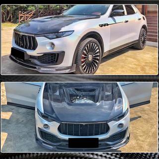 Lip V2 dodatek za sprednji odbijač (za Base/S, karbon) Maserati Levante 2016– fotografija 3