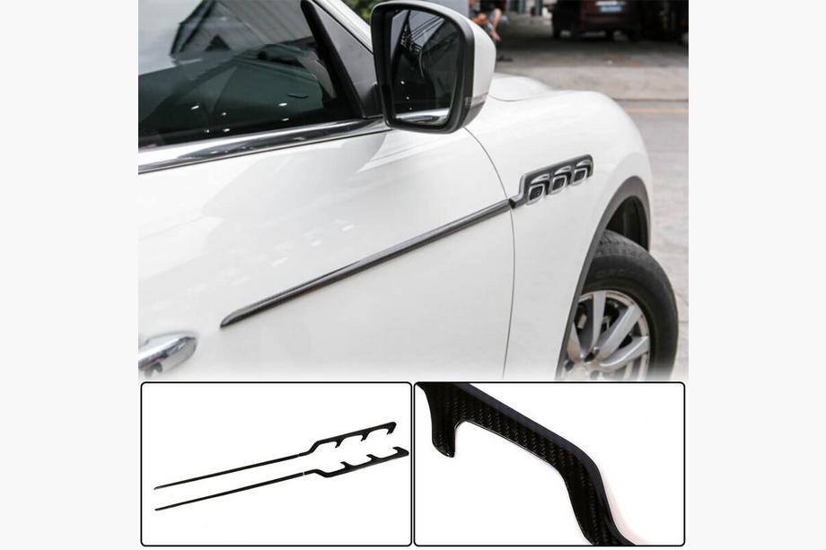Maserati Levante 2016– Obloge stranskih pragov (karbon) Fotografija 1