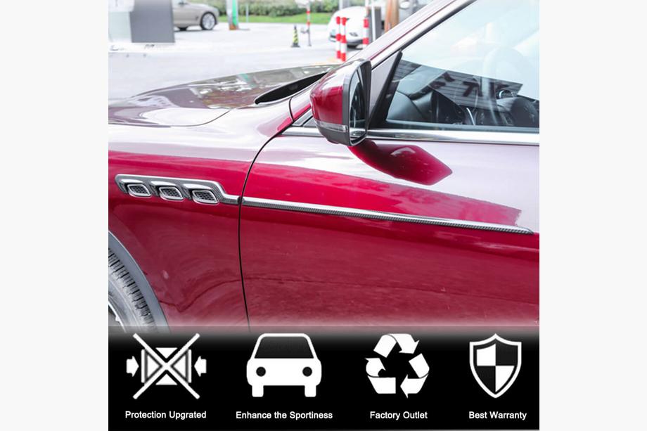 Maserati Levante 2016– Obloge stranskih pragov (karbon) Fotografija 3