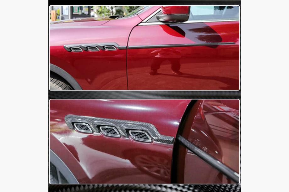 Maserati Levante 2016– Obloge stranskih pragov (karbon) Fotografija 4