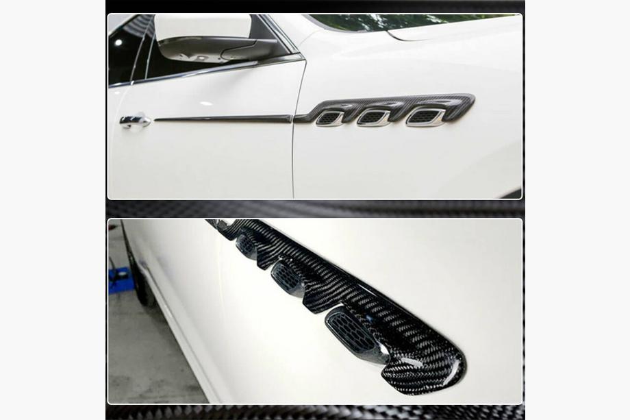 Maserati Levante 2016– Obloge stranskih pragov (karbon) Fotografija 5